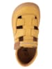 kmins Skórzane buty barefoot w kolorze żółtym