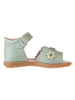 kmins Skórzane sandały w kolorze turkusowym