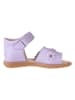 kmins Skórzane sandały w kolorze fioletowym