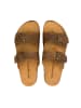 Westfjord Leren slippers "Hekla" bruin