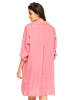 La Compagnie Du Lin Sukienka lniana "Sandrina" w kolorze różowym