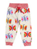 Lilly and Sid Sweatbroek crème/rood