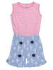 Lilly and Sid Overall in Rosa/ Hellblau