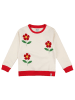Lilly and Sid Sweatshirt crème/rood
