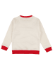 Lilly and Sid Sweatshirt in Creme/ Rot