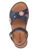 kmins Leder-Sandalen in Blau