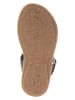 kmins Leder-Sandalen in Blau
