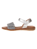 kmins Leren sandalen goudkleurig