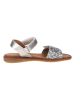kmins Leren sandalen goudkleurig