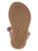 kmins Skórzane sandały w kolorze jasnoróżowym