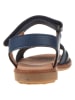 kmins Leren sandalen donkerblauw