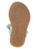 kmins Leren sandalen turquoise