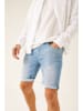 Garcia Jeans-Shorts in Hellblau