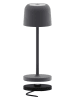 lumisky LED-Tischleuchte "Sophia" in Schwarz - Ø 7,5 x (H)20 cm