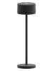 lumisky Lampa stołowa LED "Calista" w kolorze czarnym - Ø 7,5 x wys. 26 cm