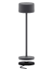 lumisky Lampa stołowa LED "Calista" w kolorze czarnym - Ø 7,5 x wys. 26 cm