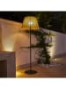 lumisky Lampa stojąca LED "Tall Raffy" w kolorze beżowo-czarnym - Ø 54 x wys. 166 cm