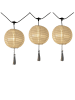 lumisky Ledsolarlichtketting beige - (L)705 cm