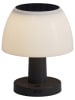 lumisky LED-Tischleuchte "Lumina" in Schwarz/ Weiß - (H)15,3 x Ø 13,5 cm