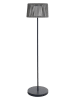 lumisky LED-Solarleuchte "Soleo" in Grau - Ø 35 x (H)145 cm