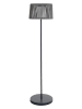 lumisky Solarna lampa LED "Soleo" w kolorze szarym - Ø 35 x wys. 145 cm