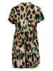 Vila Kleid in Hellbraun/ Grün/ Schwarz