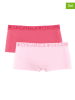 Muchachomalo Bokserki (2 pary) w kolorze jasnoróżowym i różowym