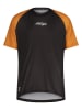 Maloja Koszulka funkcyjna "DentroM" w kolorze czarno-jasnobrązowym