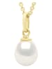 ATELIERS SAINT GERMAIN Gouden hanger met zoetwaterkweekparel
