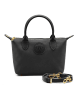 ATELIERS SAINT GERMAIN Leder-Henkeltasche in Schwarz - (B)24 x (H)15 x (T)11 cm