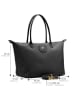 ATELIERS SAINT GERMAIN Leder-Shopper in Schwarz - (B)42 x (H)25 x (T)19 cm