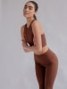 girlfriend collective Trainingsleggings in Braun 