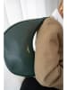 Victor & Hugo Paris Leder-Schultertasche "Tivo" in Dunkelgrün - (B)28 x (H)16 x (T)8,5 cm