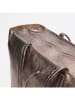 Victor & Hugo Paris Leder-Shopper "Vog" in Gold - (B)50 x (H)28 x (T)12 cm