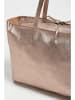 Victor & Hugo Paris Leder-Shopper "Vog" in Gold - (B)50 x (H)28 x (T)12 cm