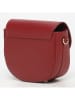 Victor & Hugo Paris Leder-Umhängetasche "Aya" in Bordeaux - (B)17 x (H)23 x (T)7,5 cm