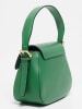 Victor & Hugo Paris Leren handtas "Laura" groen - (B)23 x (H)18 x (D)9 cm