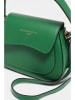 Victor & Hugo Paris Leren handtas "Laura" groen - (B)23 x (H)18 x (D)9 cm