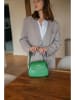Victor & Hugo Paris Leren handtas "Laura" groen - (B)23 x (H)18 x (D)9 cm