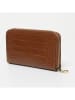 Victor & Hugo Paris Leren portemonnee "Eni" bruin - (B)39 x (H)10 x (D)1 cm