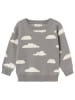 Lil Atelier Sweatshirt "Lamao" in Grau