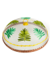 Trendy Kitchen by EXCÉLSA Pokrywka "Foliage" w kolorze zielonym - Ø 30 cm