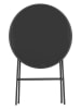 Garden Spirit Klapptisch "Elba" in Grau - (H)71 x Ø 60 cm