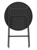 Garden Spirit Klapptisch "Elba" in Grau - (H)71 x Ø 60 cm
