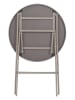 Garden Spirit Klapptisch "Elba" in Beige - (H)71 x Ø 60 cm