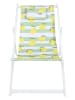 Garden Spirit Ligstoel geel/groen - (B)52 x (H)77 x (D)90 cm