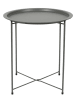 Garden Spirit Beistelltisch "Sienna" in Khaki - (H)50 x Ø 47 cm