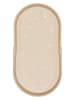 OYOY living design Tablett "Aki" in Beige - (L)34 x (B)18 cm