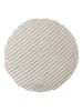 OYOY living design Kissenhülle "Kyoto" in Creme - Ø50 cm