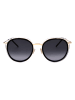 Hugo Boss Damen-Sonnenbrille in Gold/ Schwarz